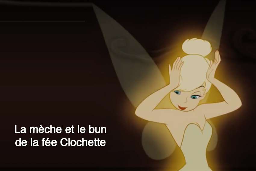 Le chignon de la fée Clochette
