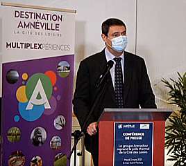 Eric Munier annonce la reprise des thermes 