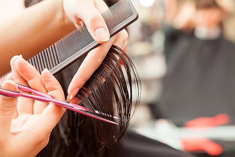 Salon de coiffure dans le monde d'après