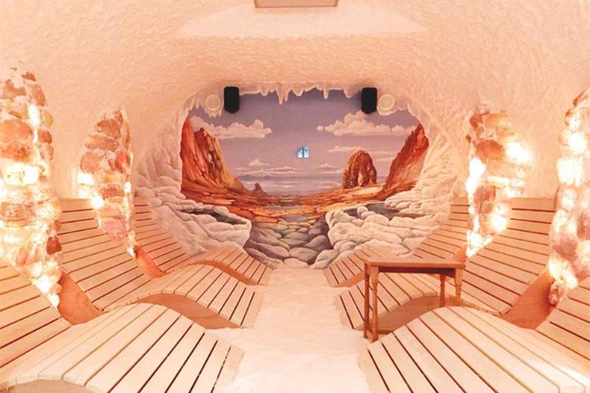 Grotte de sel inspiration nature et marine