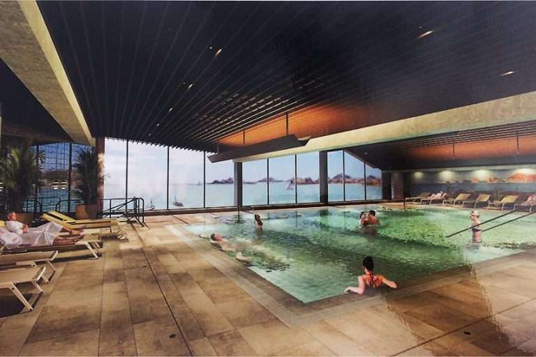 LA THALASSO DE PERROS GUIREC SORT DE TERRE