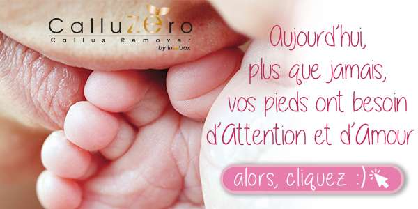 Calluzero pour des pieds de bébé