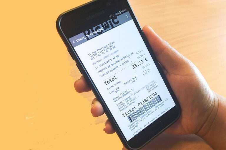 Ticket de caisse électronique : les associations de consomamteurs font de la résistance