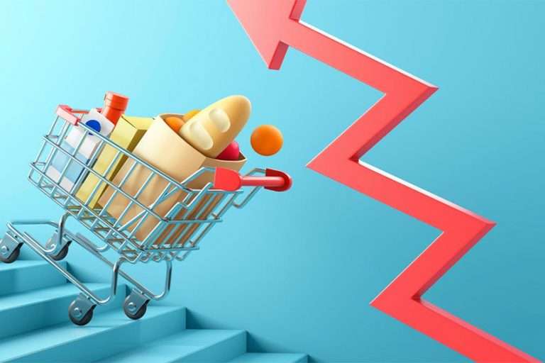 INFLATION PRÉVUE SUR L'ALIMENTATION, LES SERVICES ET LES PRODUITS MANUFACTURÉS