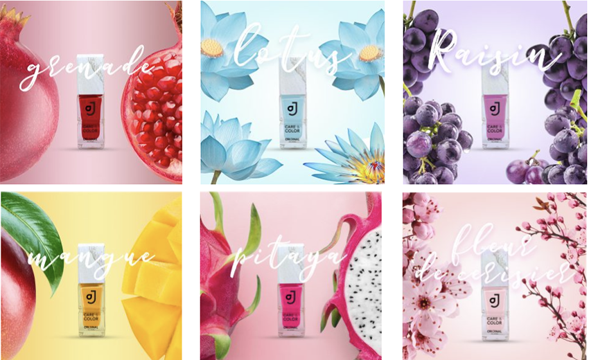 vernis orijinal à base d'actifs de fruit