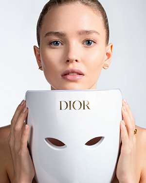 Dior adopte le masque Led de Lucibel 