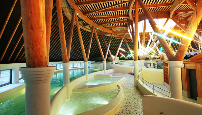 le complexe thermal de Chaudes aigues