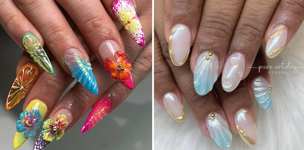 ONGLES ETE 2025 SIRENE